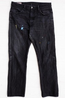 Freenote Wilkes nero grigio 14 25 oz denim cimosa giapponese 36
