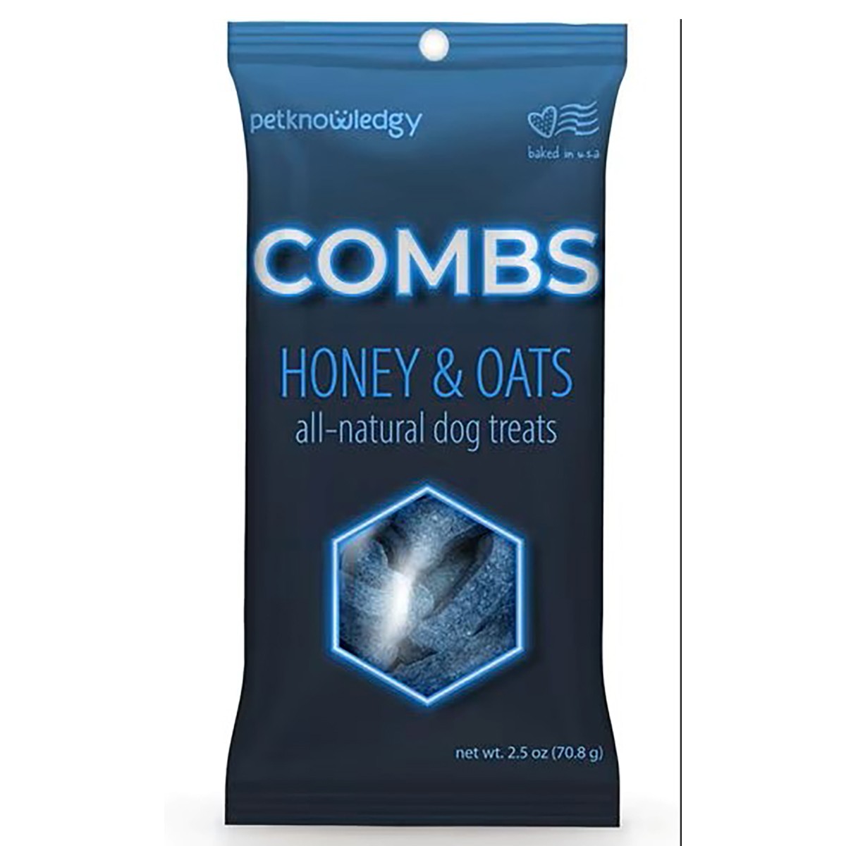 Spunky Pup 6442 8ct 2.5 Oz Combs Dog Treats