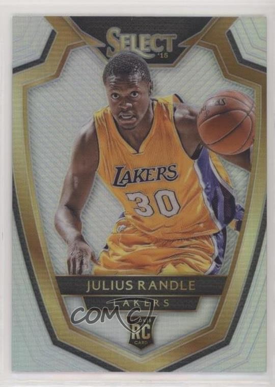 2014-15 Panini Select Premier Level Silver Prizm Julius Randle #150 k5j