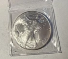 2002 Uncirculated American Silver Eagle 1 Oz .999 Fine Silver
