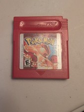 Gameboy Pokemon Red (Nintendo Game Boy, 1999) Authentic Tested Worked