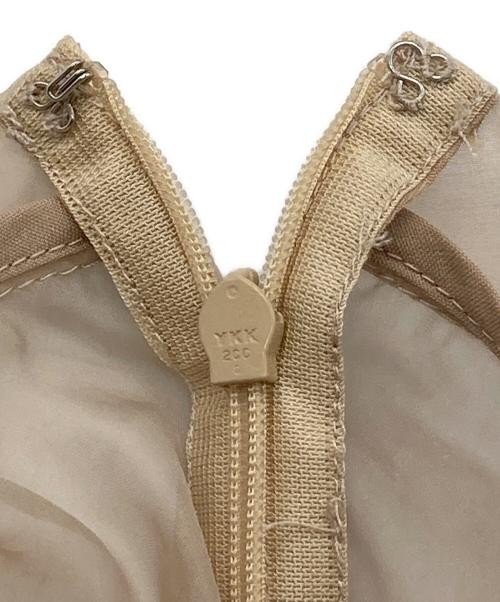 Ameri                    Sheer blouse beige 02110… - image 6