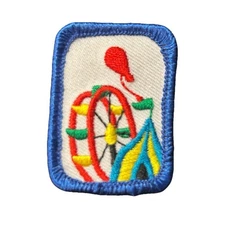 NEW Retired Girl Scout Fun at the Fair Interest Project IP Badge Vest Sash RARE