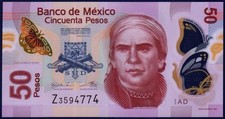 Mexico - P123Aad - 50 Pesos - Serie AD - 2017 (2012) - Perfect UNC
