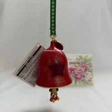 Tokyo Disney Lil RingRing Mickey Jingle Bell Snack Case 2024 Christmas Lillinlin