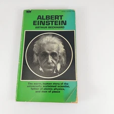 Albert Einstein Arthur Beckhard Avon Camelot Books 1969 Printing PB ZG109