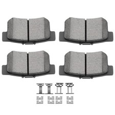 Kit pastiglie freno posteriori in ceramica SCITOO per Acura/Honda/Suzuki - silenziose, durevoli, facili