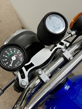 CNC-Alu Cockpit-Halter f&uuml;r Simson S50 & S51 &ndash; Tacho & Drehzahlmesser (DZM)