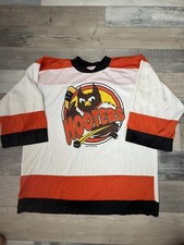 Vintage Official Hooters Hockey Jersey Mens XL