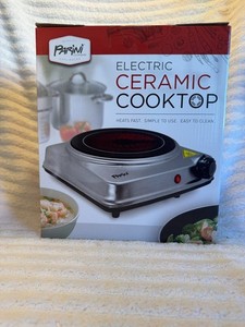 Brand new Parini Cookware Appliance Electric Ceramic Cooktop New in Box