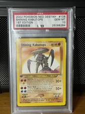 Shining Kabutops 108/105 Neo Destiny 1st Edition  Holo PSA 10 Gem Mint💎 on eBay
