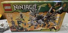 LEGO Ninjago Epic Dragon Battle Set 9450 Complete, some sealed bags Retired 2012