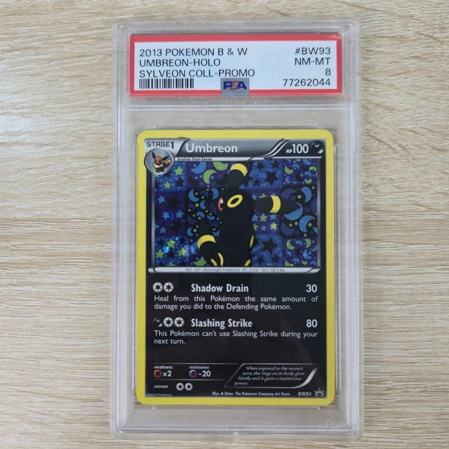 PSA 8 Umbreon BW93 Black White Cosmos Holo Promo 2013 Nintendo Pokemon Card