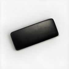 Generic Black Hard Case for Glasses Sunglasses Felt Lining Clamshell