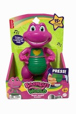 Barney s World Heart Hands Barney Fisher Price Toy 15 Songs Sounds Lights NEW
