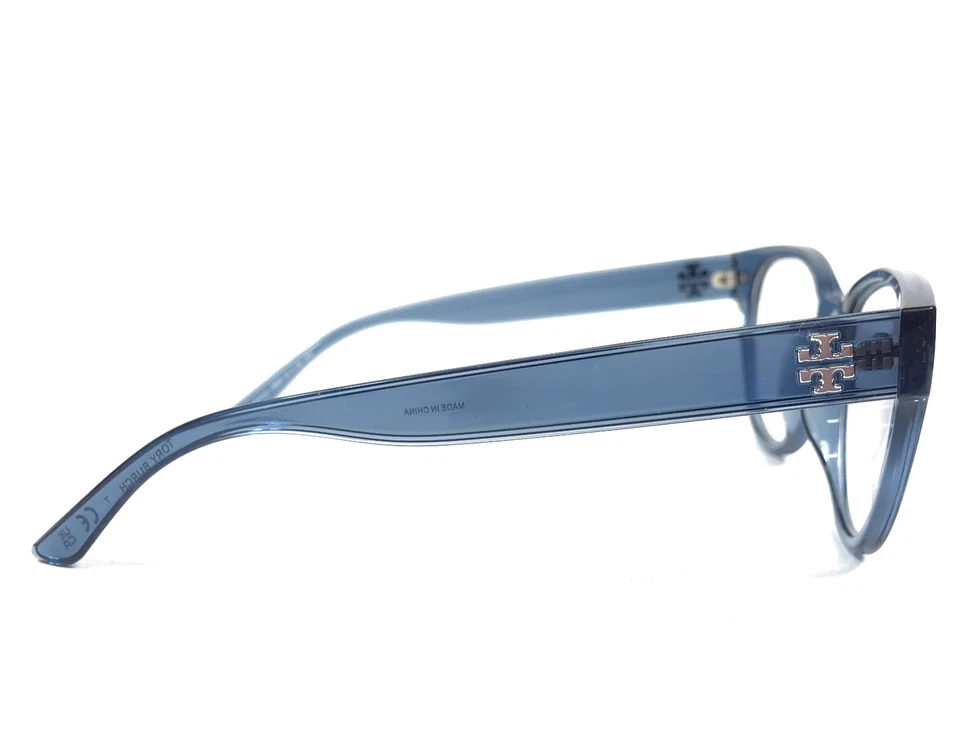 Monturas de gafas Tory Burch TY4011U 1859 azul claro ojo de gato borde completo 51-18-140 Foto 4 de 4