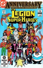 Legion of Super-Heroes 300 FN 1983 Stock Image