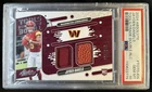 2024 Absolute Jayden Daniels Tools of the Trade Double RC Jersey #/349 PSA 10