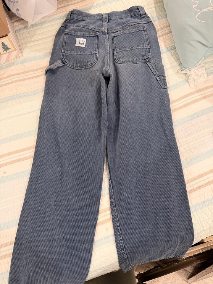 ⭐ Jeans Lee Carpenter Vintage - Niña Talla 16 Regular ⭐ Foto 2 de 4