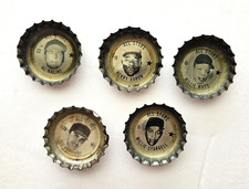 Hank Aaron - Willie Mays-Al Kaline-Willie Stargell Joe Pepitone 1967 Coke Caps