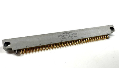 AirBorn M55302/57B70X PCB Header Spacer Connector 0.100in Gold TH Gray
