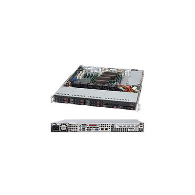 SuperMicro CSE-113MTQ-600CB 1U Chassis w/ 600W