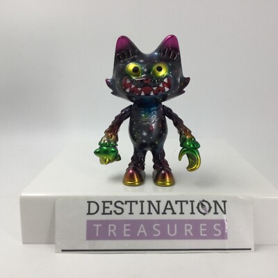 Mark Nagata OOAK Max Toy Painted X Wananeko Cat Vinyl Stickup Monsters Jimenez