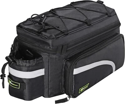 ROCKBROS Bike Trunk Bag 13L-25L Bike Rear Rack Bag Luggage Carrier Bag