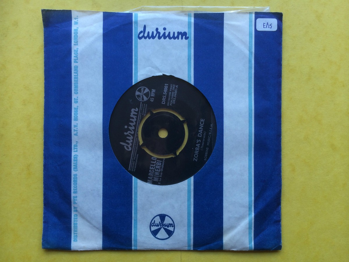 Marcello Minerbi - Zorba's Dance / L'Isola Del Sole, Durium DRS