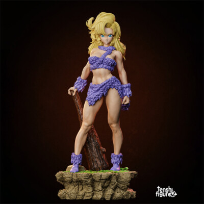 Ayla Chrono Trigger 3D Printing Unassembled Unpainted Model Resin Garage Kits