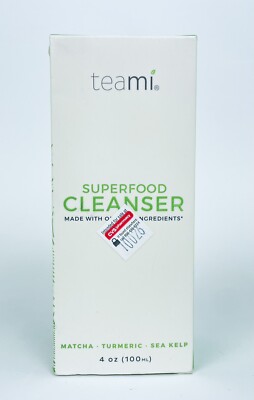 Teami Blends Superfood Cleanser 4 oz Facial Cleanser