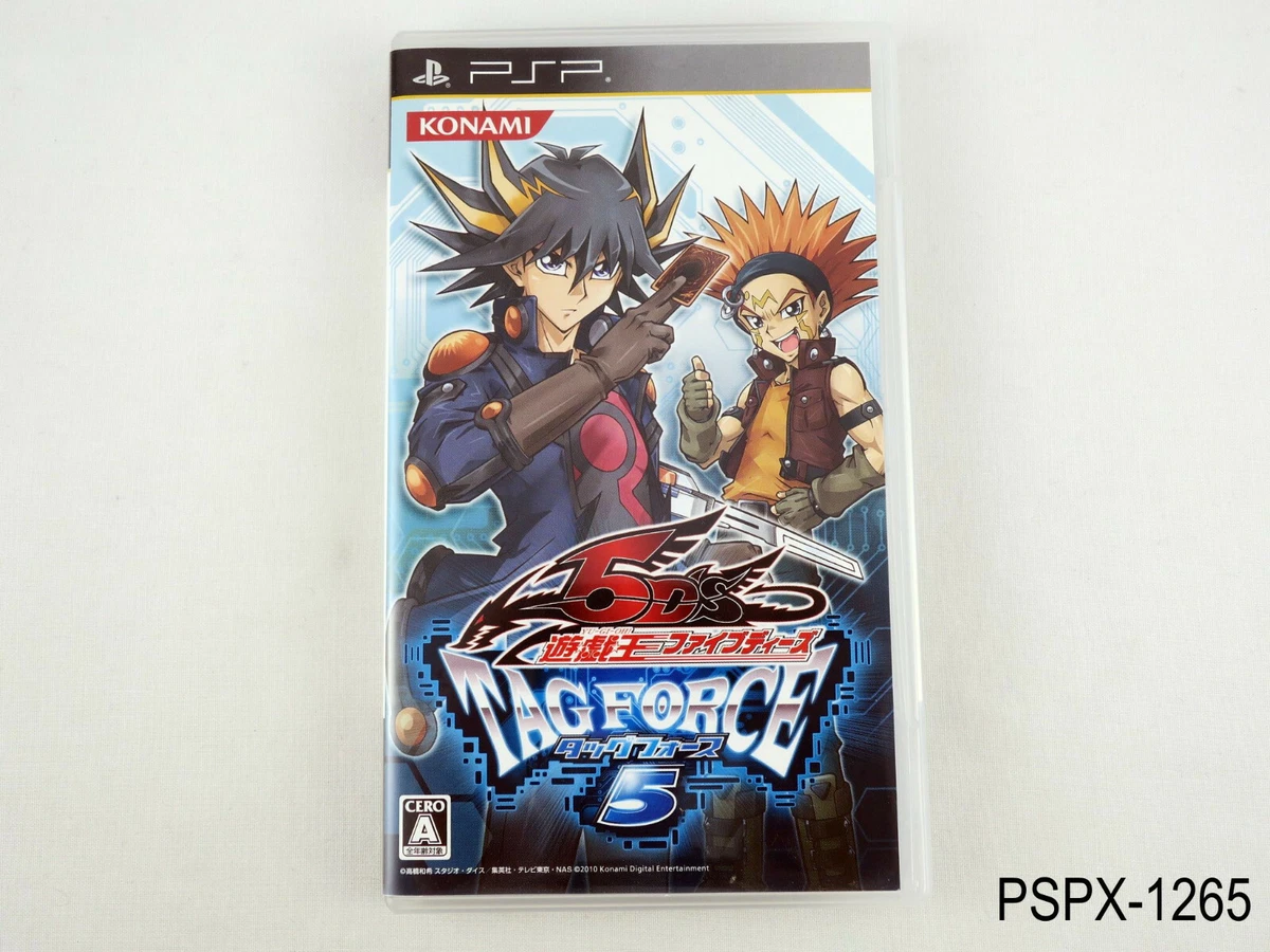 Jeu Yu-Gi-Oh! 5D's Tag Force 5 Sur Sony PSP - Bon état - PEGI 7