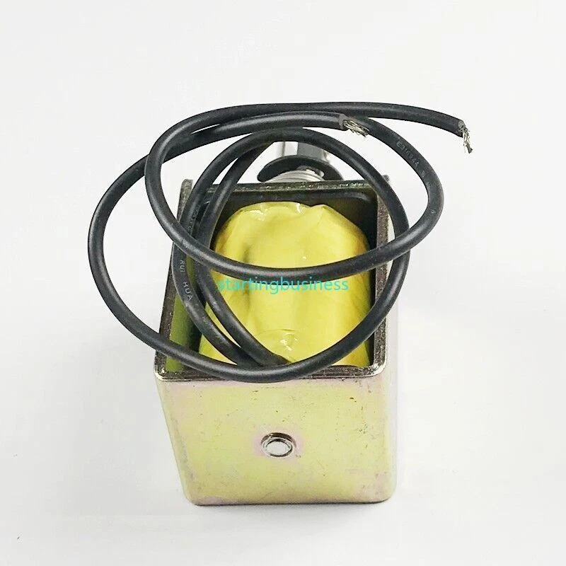 12V 24V Pull Hold/Release 10mm Stroke 90N Force Electromagnet Solenoid Actuator - Image 4 of 4