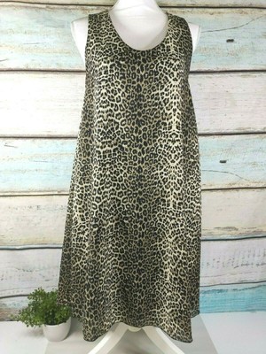 large leopard print dress