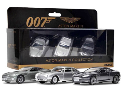 Corgi Aston Martin Collection James Bond 007 Set Of 3 PCS Diecast