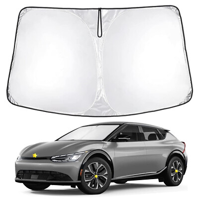 Custom Fit For 2022-2023 Kia EV6 Car Windshield Sun Shade UV Block Shield Cover