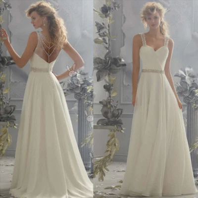 Brautkleid Hochzeitskleid Braut Kleid Babycat collection weiß creme 34-48 BC408