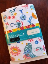 Pioneer Woman MAZIE 1 yard Fabric Cut 44/45 x 36" 100 Cotton Floral Bird