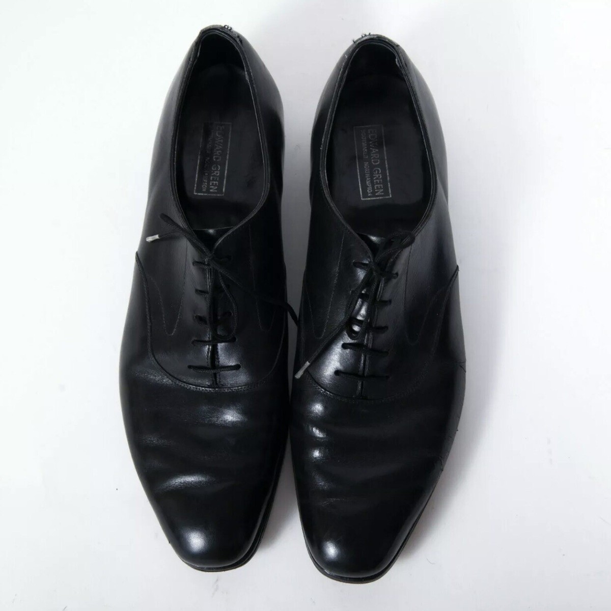 Edward Green 606 Last Oxford Balmoral Dress Shoes Edward Green 606 Last Black Oxford Balmoral Dress Shoes UK  main image 2