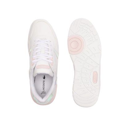 LACOSTE SHOES JUNIOR'S WHITE T-CLIP 124 3 7-47SUJ00071Y9 | eBay