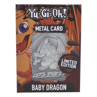 Yu-Gi-Oh! Fanattik Metal Card Metall Karte Barren Baby Dragon Babydrache