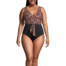 Mynah Animal One Piece Swimsuit Plus Sizes 18W, 20W, 22W, 24W New Msrp 82.00