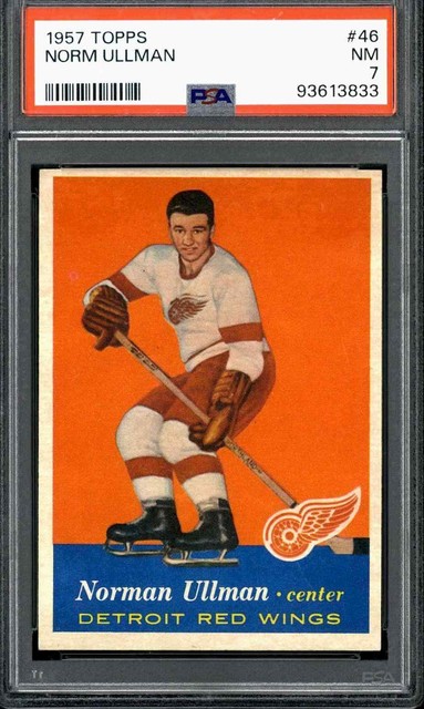 1957 Topps #46 Norm Ullman - PSA 7