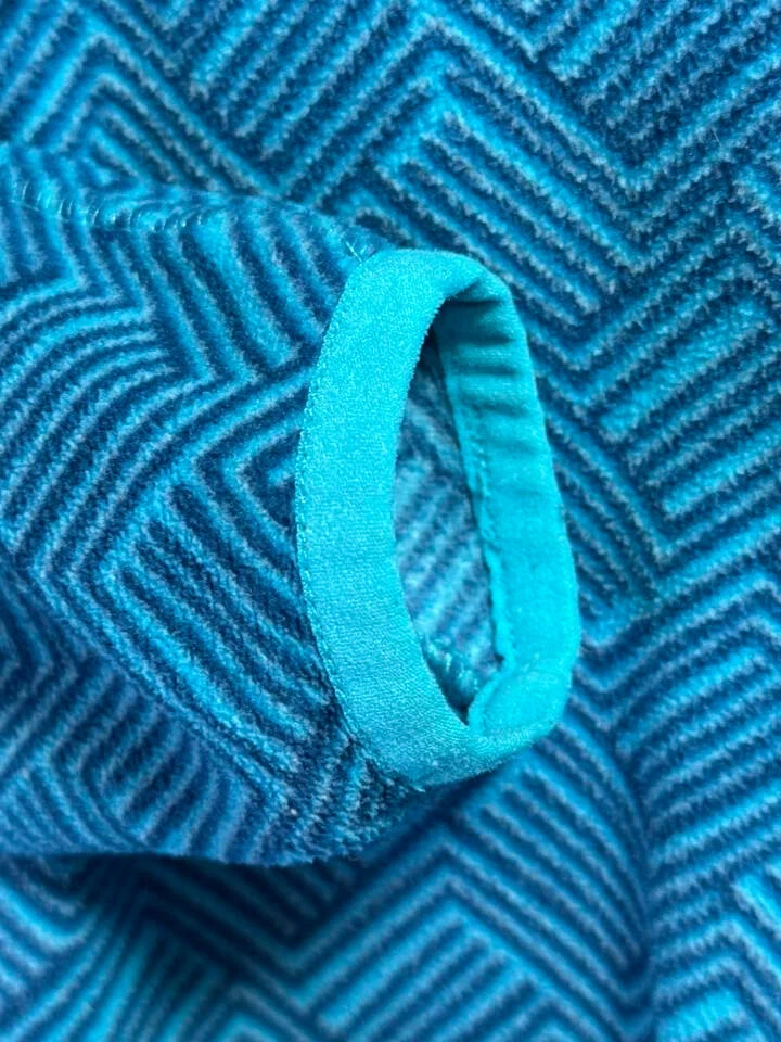 BCG Women's Pullover Half-Zip Fleece Jacket -  Size: Medium - Color: Blue - Image 2 of 4