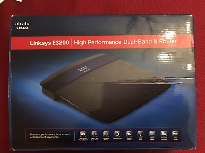 Cisco Linksys E3200 - High Performance Dual-Band N Router