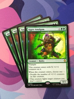 Aggro Amalgam (Voracious Hydra) x 4 | *% Off 2+ | TMNT | NM | MTG