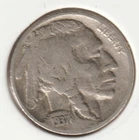 1937 US Indian Head Buffalo Nickel FULL DATE Rare 89 Year Old Collection Coin