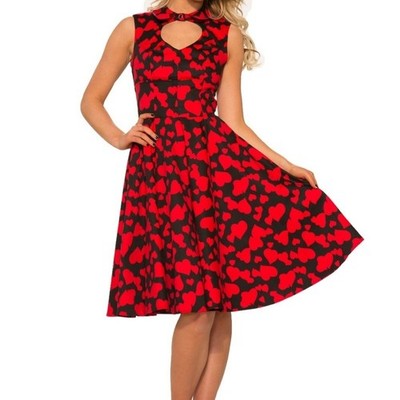 hearts and roses red dress Buy Love & Roses Red Heart Sequin Mini Dress from Next USA