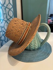 vintage New west cowboy hat by Bailey u rollit tan straw hat