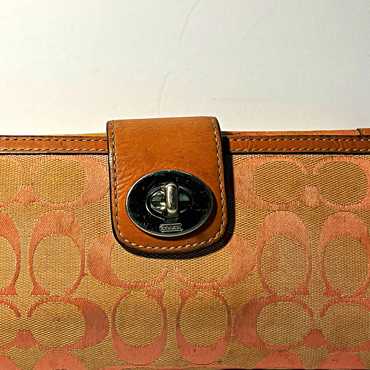 Coach Turnlock Wallet for sale - eBay